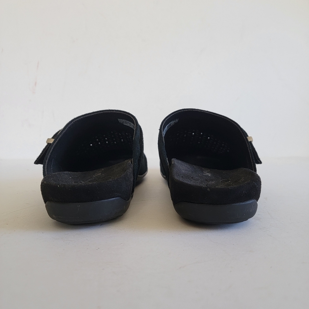 Vionic Moca Black Clog Mule Size 7 EU 38 Slip On Comfort Shoe Minimalist Neutral - Picture 11 of 15